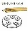 Filire LINGUINE 4 mm